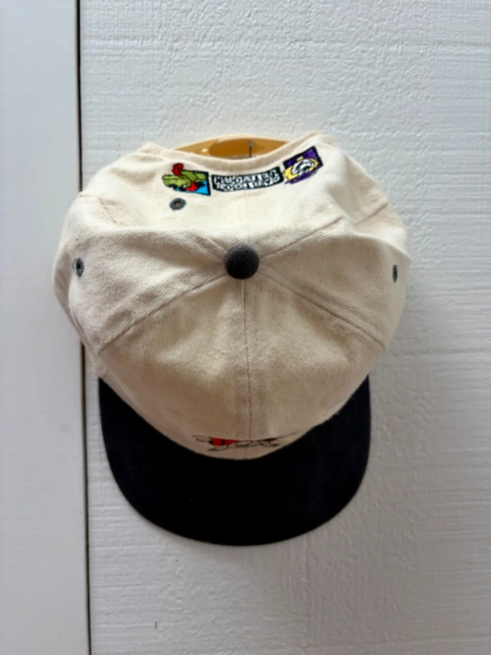 Vintage Cartoon Network Flintstones TV Show 90's Snapback Hat Cap - Adult Size